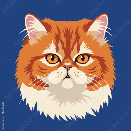 Cute Cat Illustration Vector Set