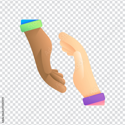 Helping Hand Icon Design