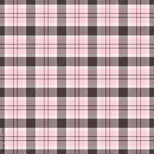 Order plaid fabric textile, november texture check tartan. Flowing pattern vector background seamless in light and dark colors.