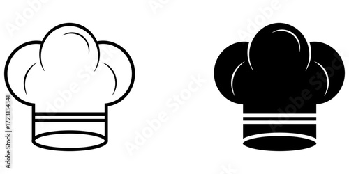 hat, chef's head covering, kitchen cook