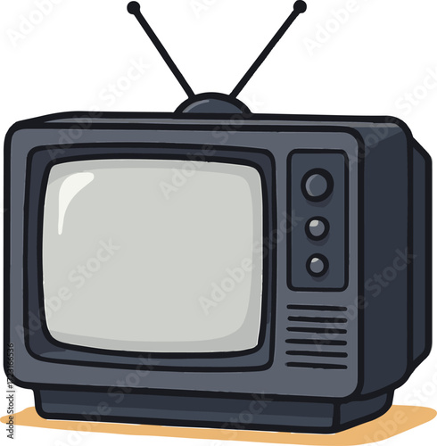 retro tv set