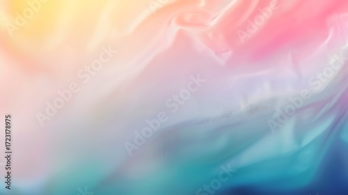 Soft Gradients in Gentle Colors Creating a Dreamy and Ethereal Background for Abstract Art or Design Projects