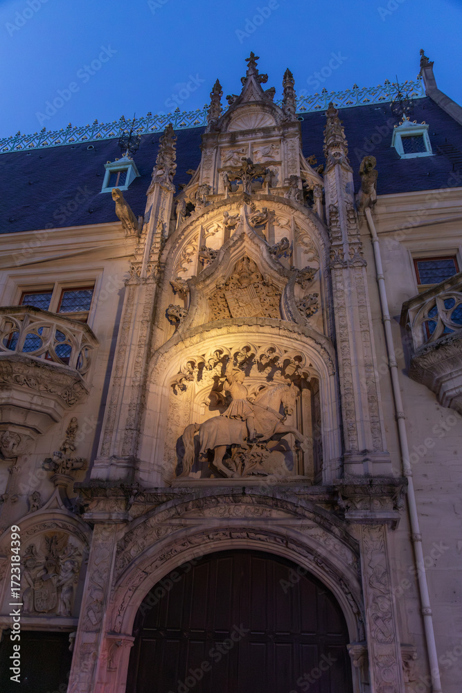 Obraz premium Porterie du palais des ducs de Lorraine, Nancy, Meurthe-et-Moselle, région Grand Est, France