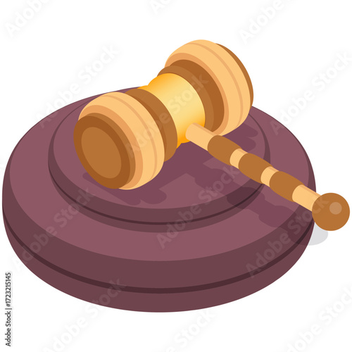 Gavel and Sound Block