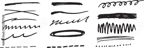 Abstract Ink Splatter: Graphic Design Elements