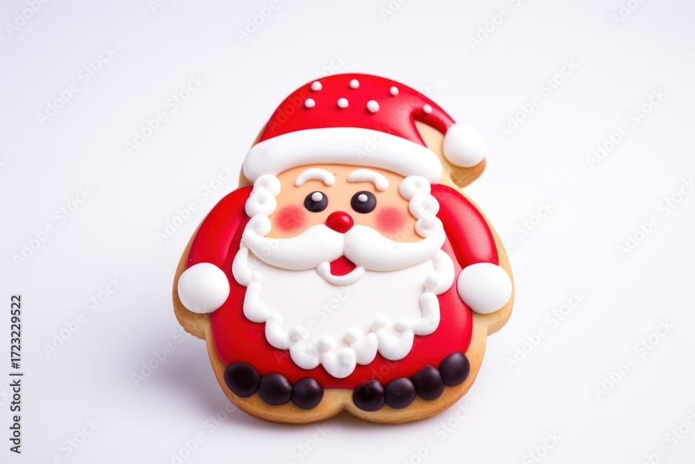 Fototapeta premium Christmas cookie dessert food anthropomorphic.