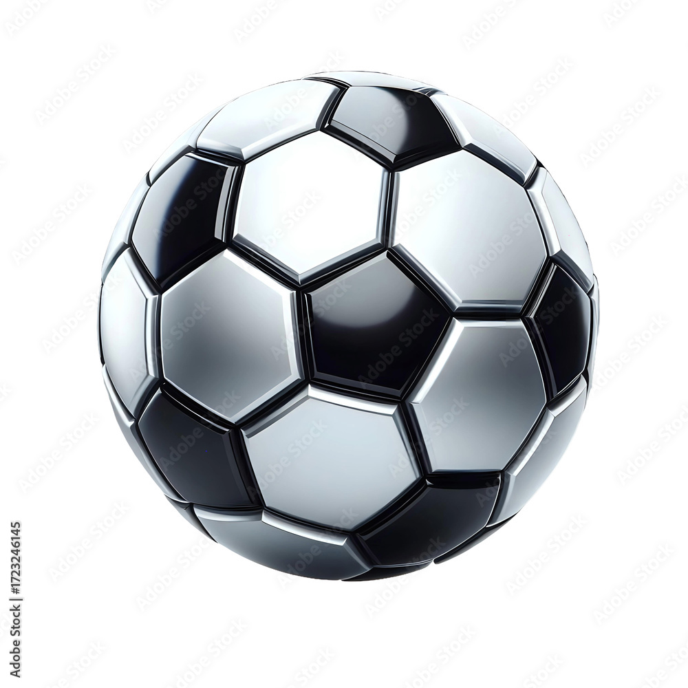 Fototapeta premium soccer ball isolated on white
