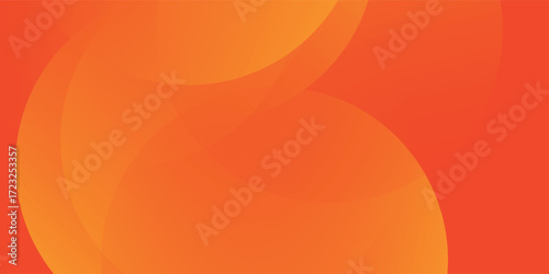 Abstract minimal background with orange color. Dynamic shapes. vector eps10