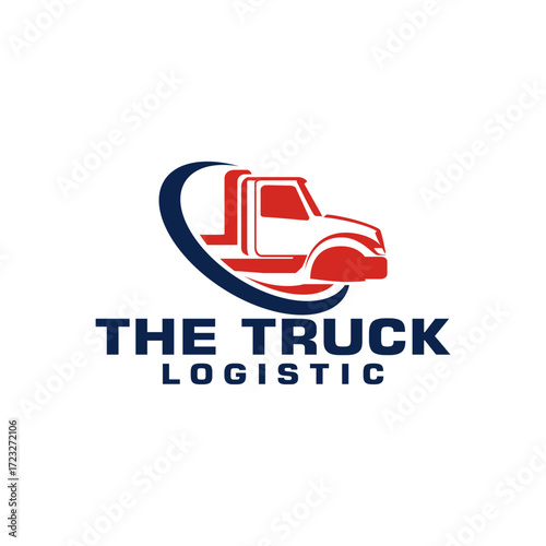 Trucking Truck Logo Logistic Company Logo. Premium Vector Truck Logo Vector
