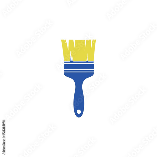 brush isolated on white background