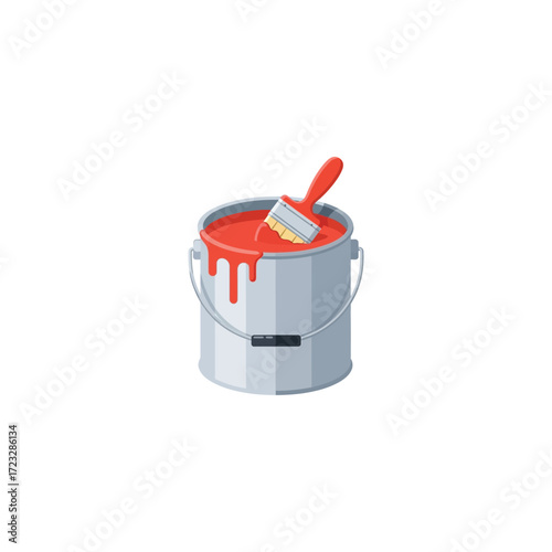 bucket of paint