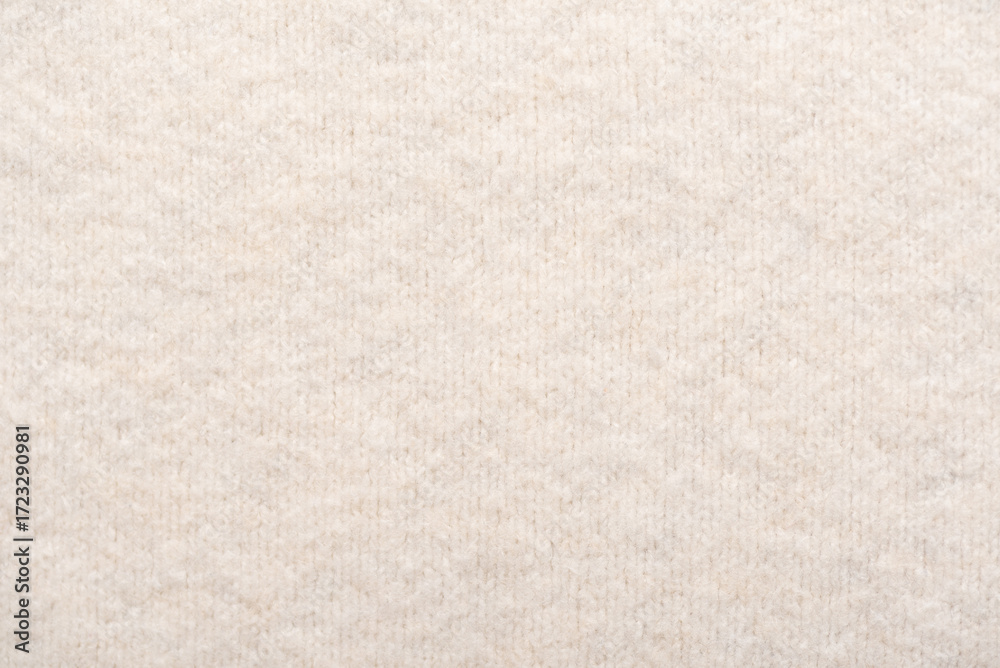 Fototapeta premium Background texture of white woven fabric for wear made of fiber synthetic and wool