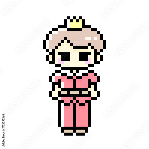ピクセルアートなプリンス⭐︎PNG