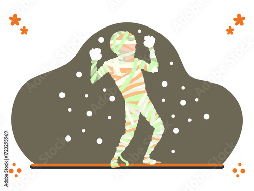 Mummy Concept Illustration Vector Style