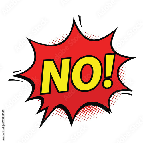 Pop art comic book NO speech bubble.