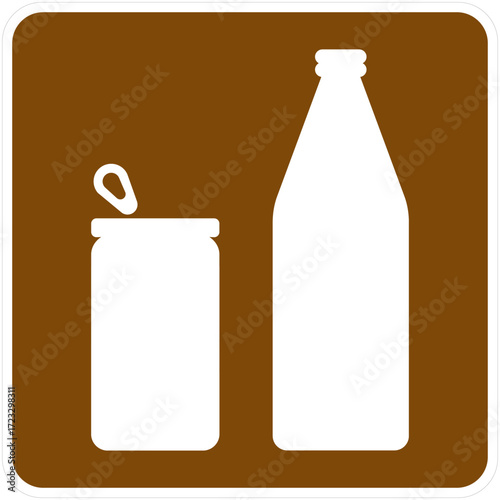 Cans or Bottles, Current Edition of the Manual on Uniform Traffic Control Devices for Streets and Highways.