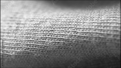 CloseUp Textures of Soft and Beautiful grey Knit Fabric for Various Uses