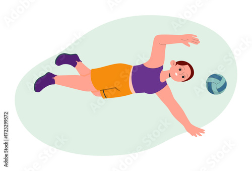 Libero Concept Illustration Vector Style