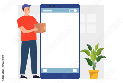 Order Concept Illustration Vector Style