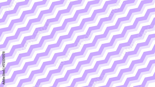 Purple and white diagonal wavy background. Seamless pattern with beautiful ornament decor. Wallpaper for something.	