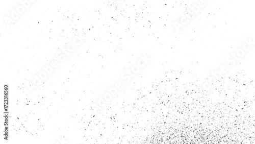 Minimal grunge background with subtle halftone texture for graphic design. Distressed black and white grunge texture with halftone overlay effect. 
