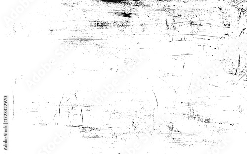 Grunge black and white texture template. Place it on any object for black grunge textures, dirty abstract posters, cross out with noise and grain effects.