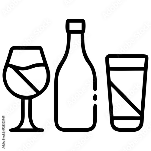 two glas verboten trinkgeld flaschen, complexity, excitement, friendship, guidance