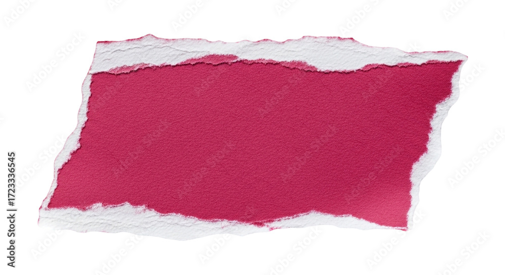 custom made wallpaper toronto digitalRed torn paper piece isolated on transparent background with rough edges and a textured surface for creative designs