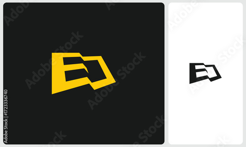 Bold ED Monogram Flag Logo