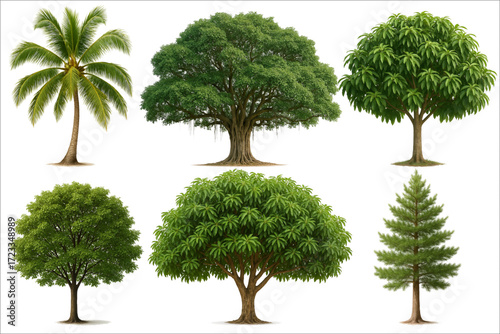 collection of trees
