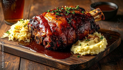 Schmorhaxe vom Schwein