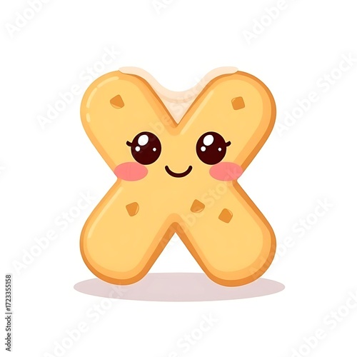 A delicious gingerbread man cookie decorated with sweet icing, isolated on a white background for a festive Christmas holiday treat