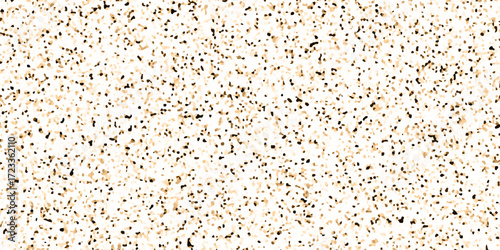 	
Terrazzo flooring texture polished stone and grain noise pattern old surface marble for background. brown and white paper and marble texture. quartz surface for bathroom or kitchen countertop.