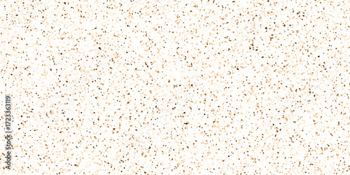 	
Terrazzo flooring texture polished stone and grain noise pattern old surface marble for background. brown and white paper and marble texture. quartz surface for bathroom or kitchen countertop.