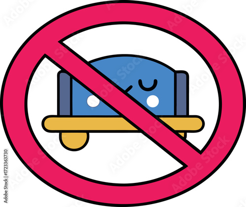 no sofa icon, prohibition furniture symbol, not allowed seat doodle, stop couch cartoon, ban furniture icons, restriction sofa graphic, cartoon sofa ban, forbidden furniture doodle, do not sit icon, p
