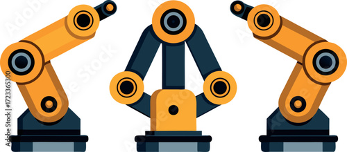 robotic arm icons, automation doodle vector, industrial robot icons, mechanical arm doodles, factory machine icons, robotic process doodle, assembly line vector, technology automation icons, robot wor
