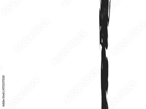 close up of a black leather belt