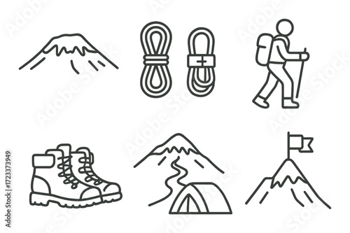Mountain hiking essentials: gear, boots, backpack, and more for outdoor adventure