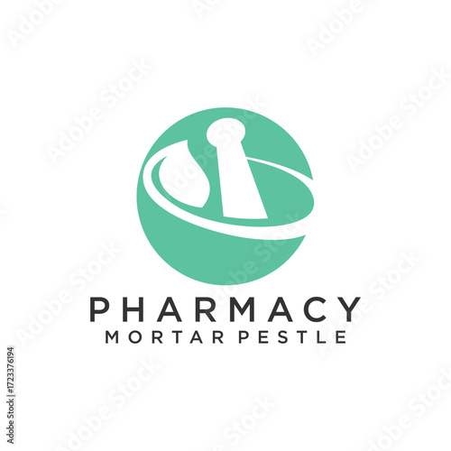 Mortar and Pestle Treatment Herbal Medicine Pharmacy Apotechary 