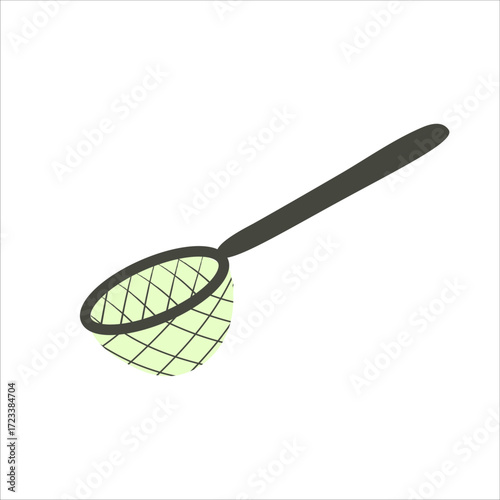 Sieve icons set. Cartoon set of sieve vector icons for web design.