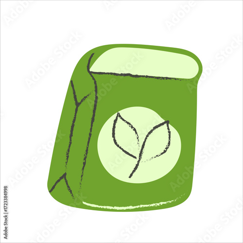 Sugar packets set. Granulated, powder, cubes, sanding sweet sucrose in different packages. Flat cartoon vector illustrations of spoon and bottle for sugar, bamboo and sachet with sucrose