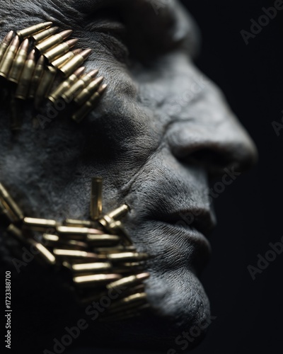 Faces of War. Portraits in Bullets.