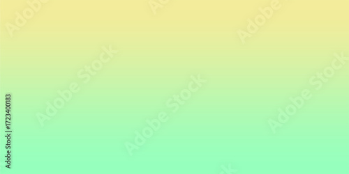 A gentle gradient transitions from soft yellow to a calming pale green creating a serene and refreshing atmosphere.