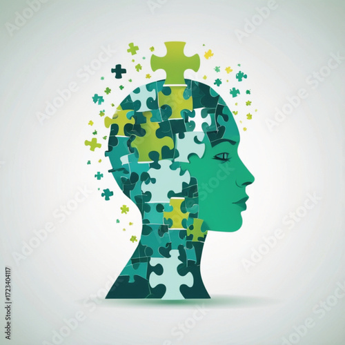 World Mental Health Awareness Day – October 10 | Creative Flat Vector Illustration for Global Wellbeing, Posters, Flyers, and Digital Campaigns