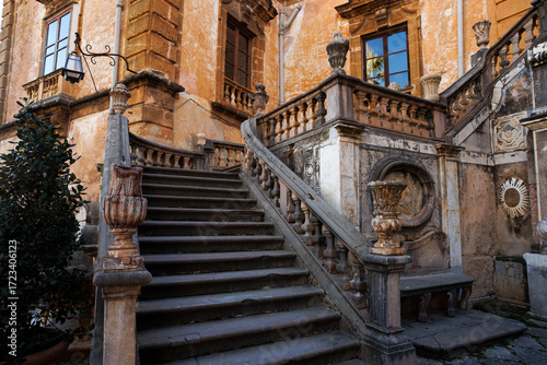 Photos Villa Palagonia, the 18th-century 'Villa of Monsters' in Bagheria, Sicily, near