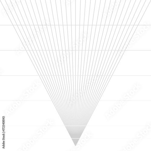 Radiant Geometric Upward Convergence