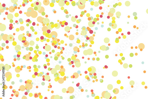 Light multicolor background, colorful vector texture with circles. Splash effect banner. Glitter silver dot abstract illustration with blurred drops of rain. Pattern for web page, banner,poster, card.