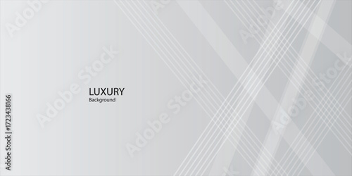 Abstract white and grey on light silver background modern design. Vector illustration ..