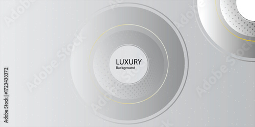 Abstract white and grey on light silver background modern design. Vector illustration ..