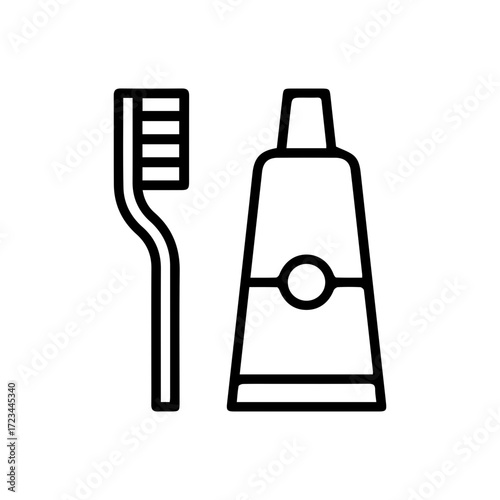 Toothbrush and Toothpaste